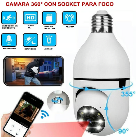 Cámara Foco 360 Wifi