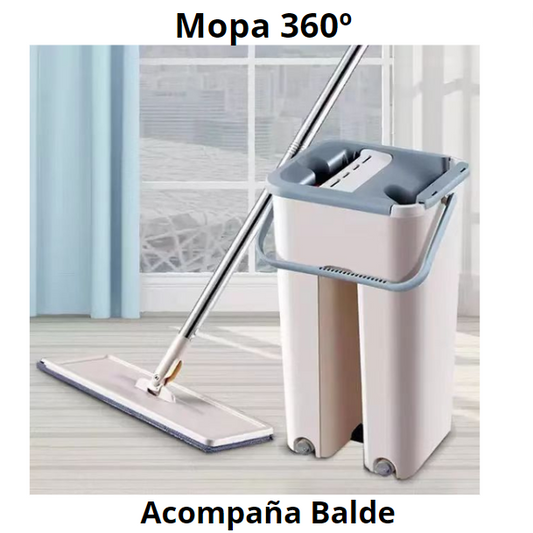 Mopa auto-escurrible 360 grados